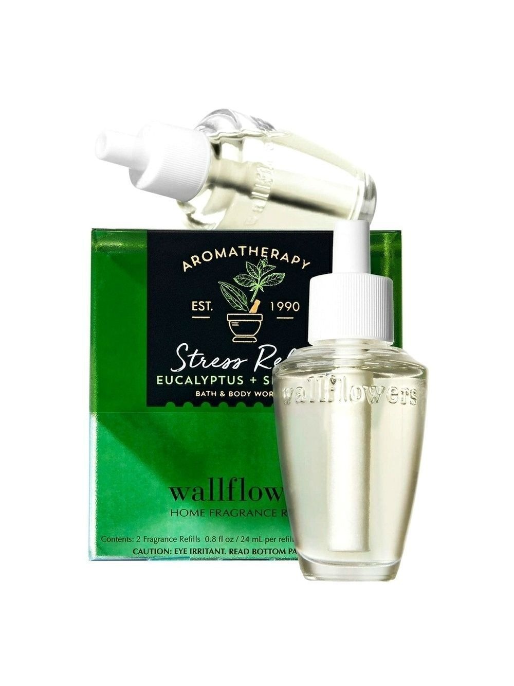 EUCALYPTUS SPEARMINT WALLFLOWERS REFILLS, 2-PACK